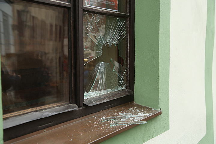 A2B Glass are able to board up broken windows while they are being repaired in Camden.
